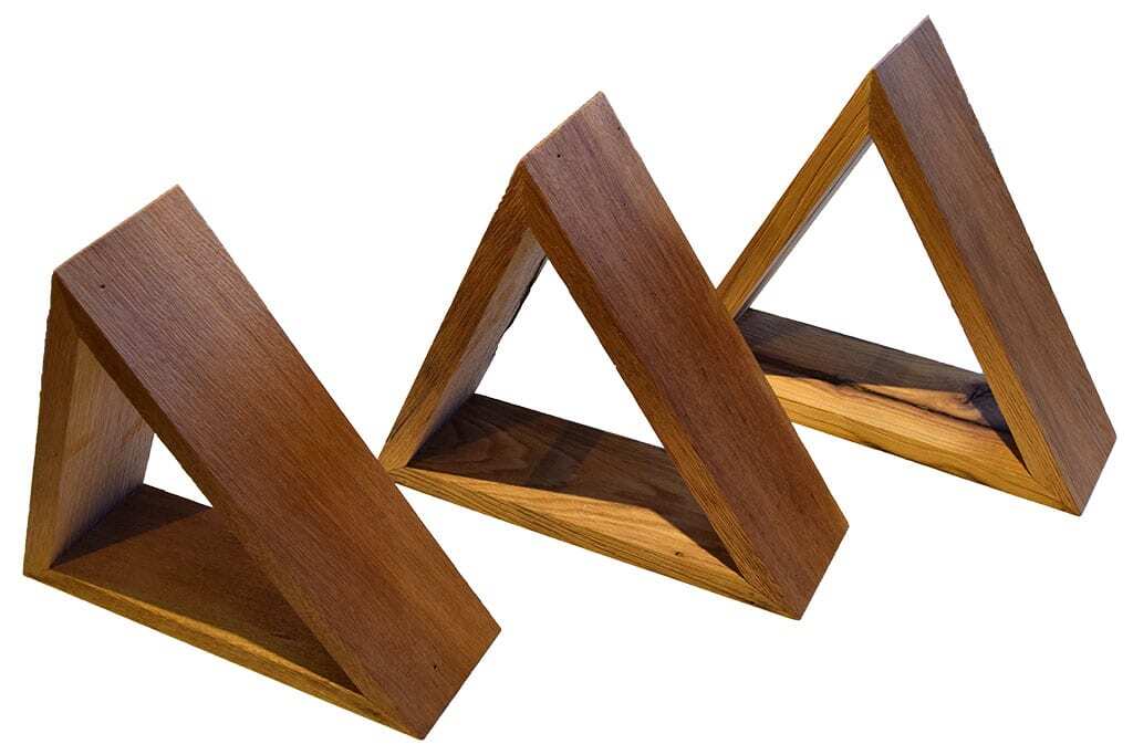 Altholz Triangle | Wandregal 7 Altholz Triangle | Wandregal – Bild 7