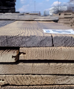 Altholz Verschlagbretter Nut&Feder gebürstet braun